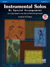 INSTRUMENTAL SOLOS BY SPECIAL ARRANGEMENT HORN IN F BK/CD cover Thumbnail